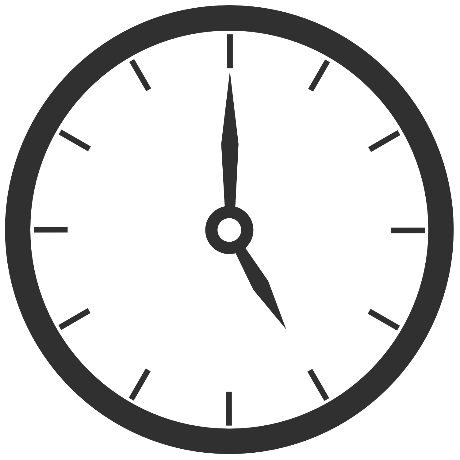 時計マーク
